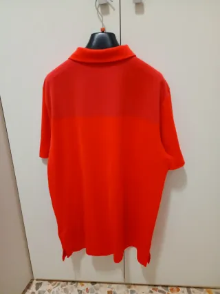 Polo Adidas Uomo Arancione/Rosso