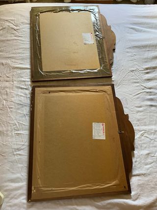 Par de cuadros decorativos de campo