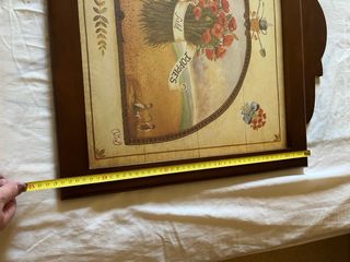 Par de cuadros decorativos de campo