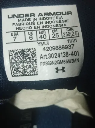 Zapatillas deportivas Under Armour Charged Pursit