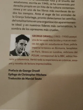 Libro Rebelión en la granja