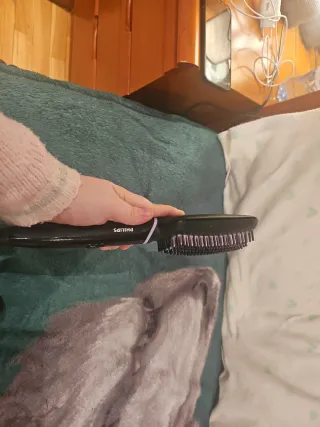 Peine Alisador Philips Negro