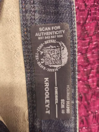 Pantalón vaquero Diesel hombre