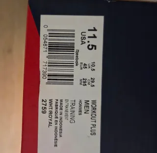 Zapatillas Reebok Classic Blancas y Azules