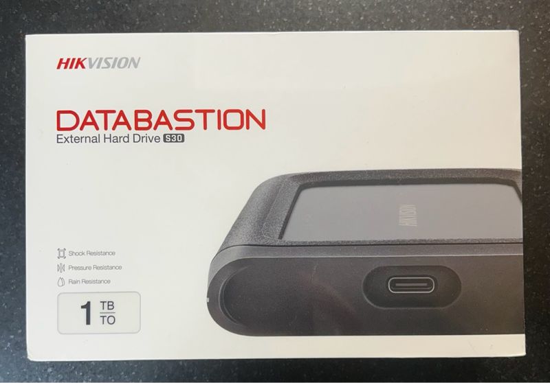 Disco Duro Externo Hikvision 1TB NUEVO A ESTRENAR.