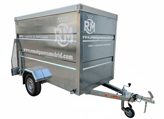 Alquiler de remolque cerrado 750 kg