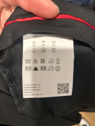 Traje HUGO BOSS Negro talla 54