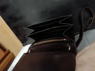 Bolso vintage piel cocodrilo