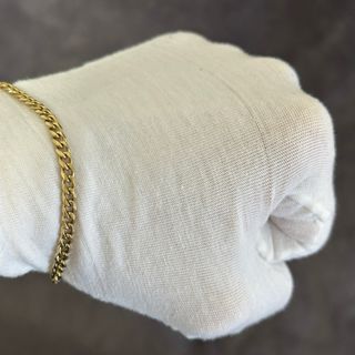 Bracciale Cubano Oro Laminato Uomo