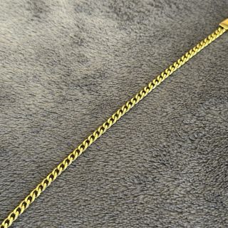 Bracciale Cubano Oro Laminato Uomo