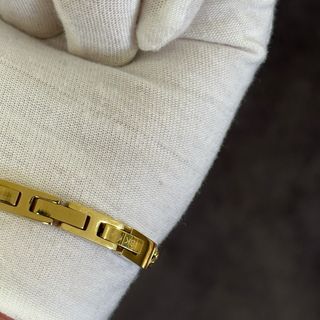 Bracciale Cubano Oro Laminato Uomo