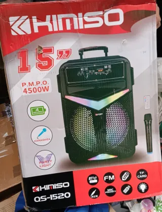 Altavoz Kimiso QS-1520 15 4500W Karaoke