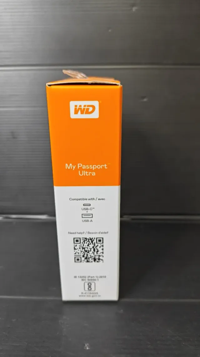 WD My Passport 2TB Disco Duro Externo Portátil