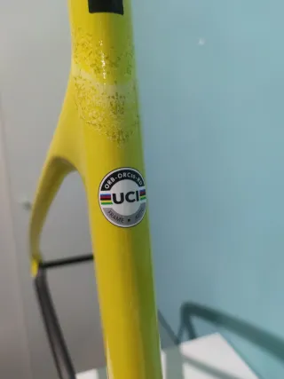 Cuadro Orbea Orca Amarillo
