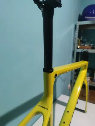 Cuadro Orbea Orca Amarillo