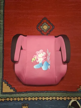 Cojín universal rosa para asiento.