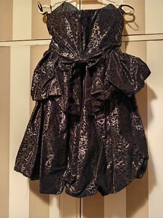 Vestido de fiesta negro