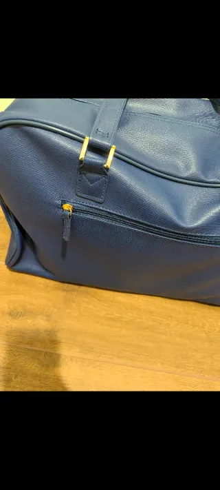 Borsone da viaggio blu Carpisa nuovo