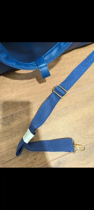 Borsone da viaggio blu Carpisa nuovo