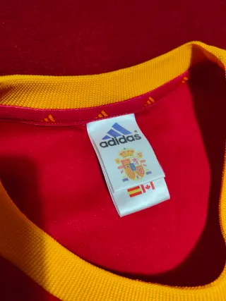 Maglietta Calcio Nazionale Spagna 2002/04 originale
