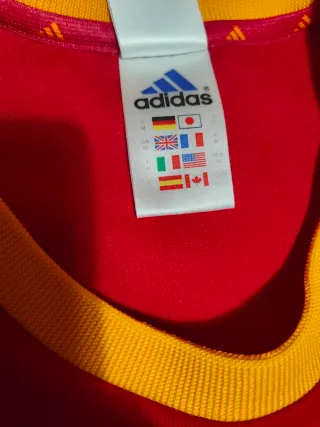 Maglietta Calcio Nazionale Spagna 2002/04 originale