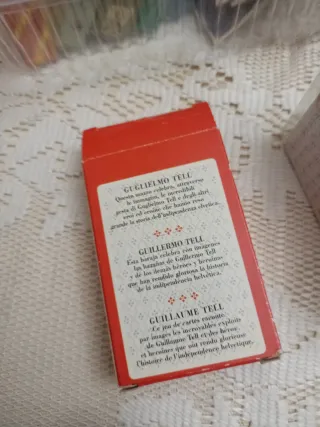 Carte da gioco Guglielmo Tell Svizzera 1870