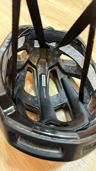 Casco de bicicleta Van Rysel negro Talla 59-62