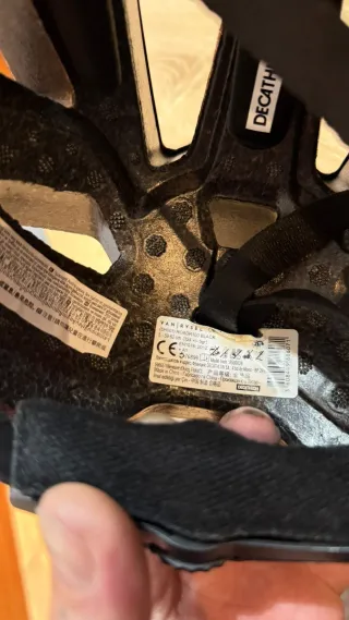 Casco de bicicleta Van Rysel negro Talla 59-62