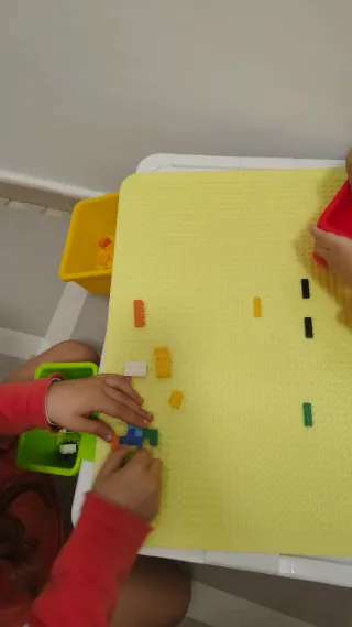 Mesa Construcción Eddy Toys Compatible Lego