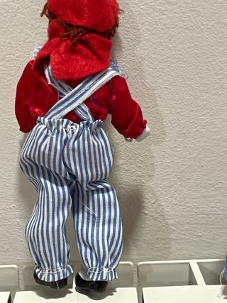 Bambole da collezione stile Pierrot