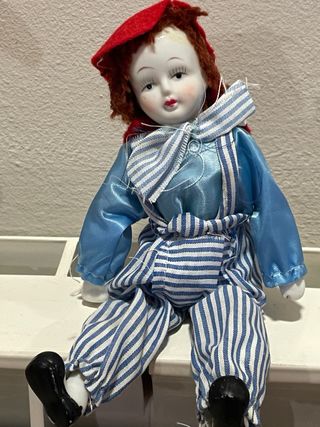 Bambole da collezione stile Pierrot