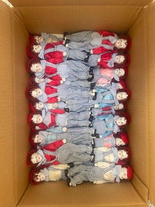 Bambole da collezione stile Pierrot