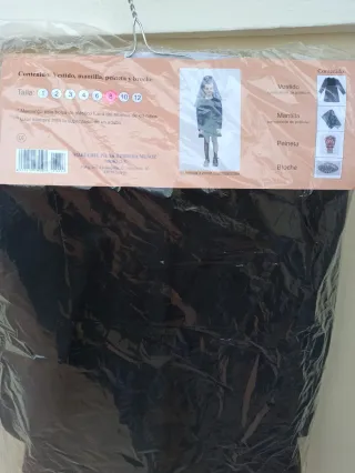 Traje de mantilla niña talla 8