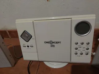 Equipo de música CD OneConcept Blanco