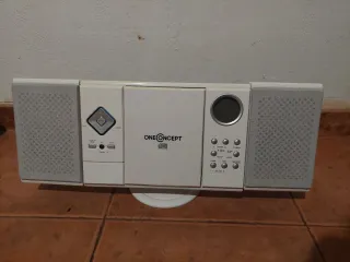 Equipo de música CD OneConcept Blanco