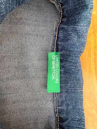 Cazadora Vaquera Benetton Talla S