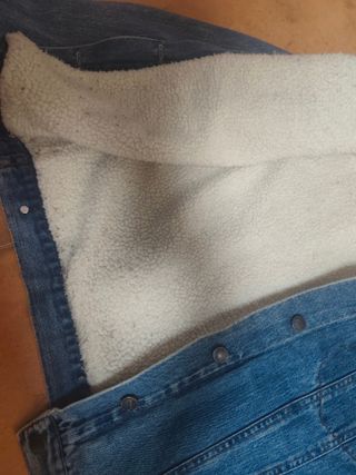 Cazadora vaquera forro borreguito