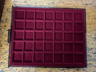 Caja para monedas de colección