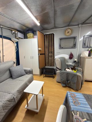 Caravana fija en Camping La Masia Blanes