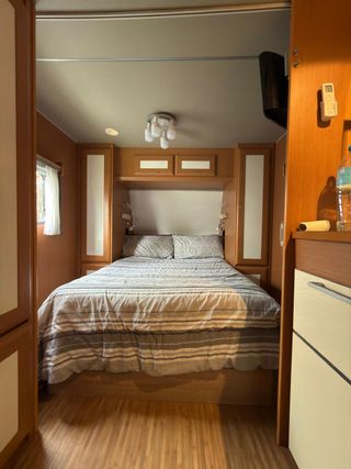 Caravana fija en Camping La Masia Blanes