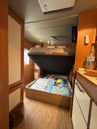 Caravana fija en Camping La Masia Blanes