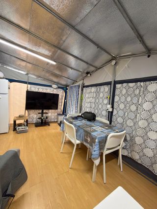 Caravana fija en Camping La Masia Blanes