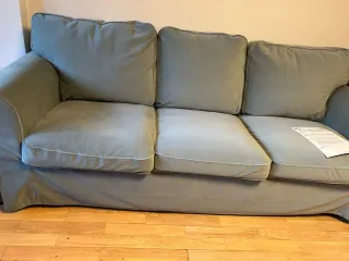 Divano Ektorp Ikea 3 posti verde grigiastro
