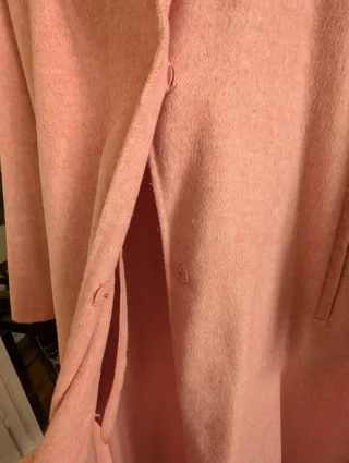 Abrigo Zara Rosa Talla L