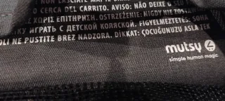 Cesto para carrito de bebé mutsy