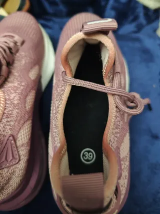 Zapatillas deportivas mujer rosa y blanco