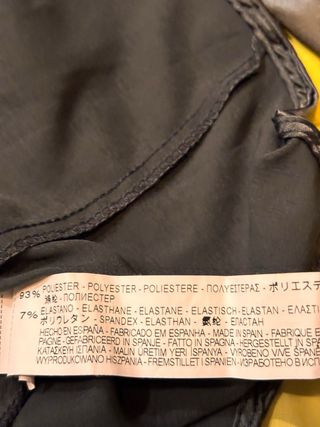 Blusa Zara Gris Satén XL