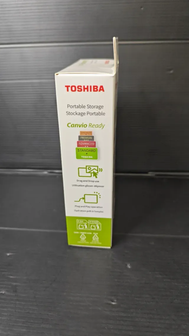 Disco Duro Externo Toshiba Canvio 1TB USB 3.1