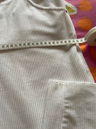 Pantalón pana Lasserre blanco roto