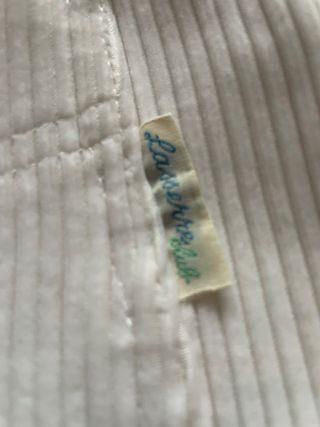 Pantalón pana Lasserre blanco roto